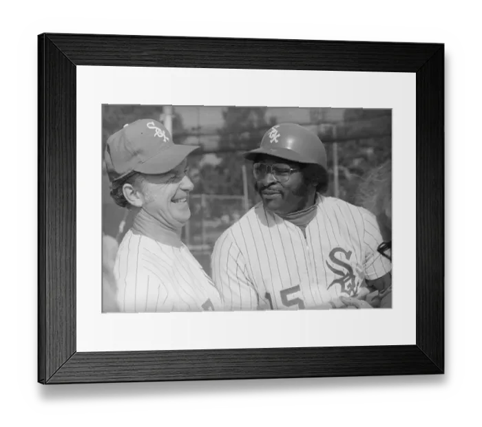 Framed Print : Chuck Tanner and Dick Allen