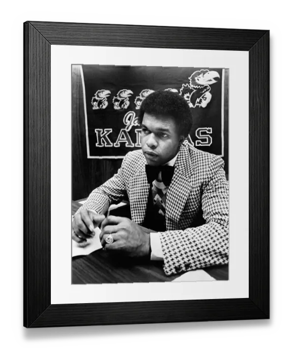 Framed Print : Football Great Gale Sayers