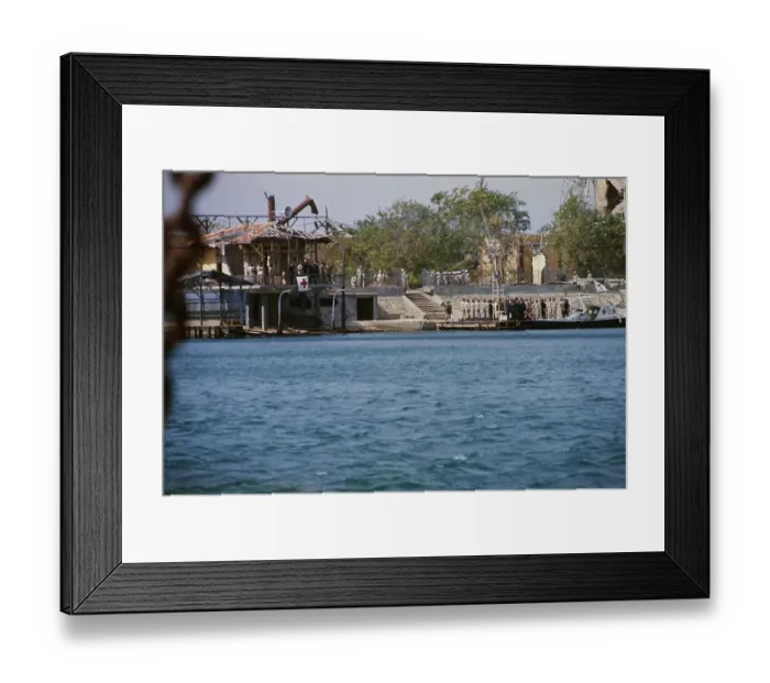 Framed Print : Victims Of Downed Libyan Arab Airlines Flight 114