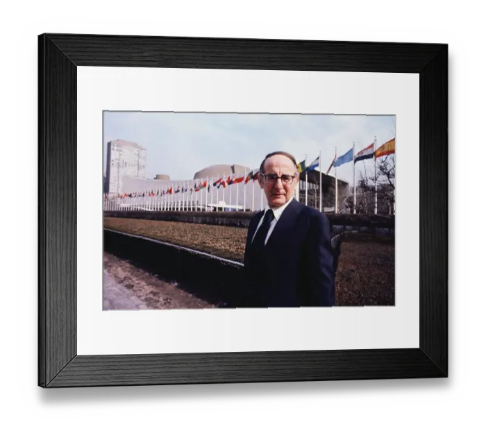 Framed Print : U.S. Ambassador John Scali Framed Print : U.S. Ambassador John Scali