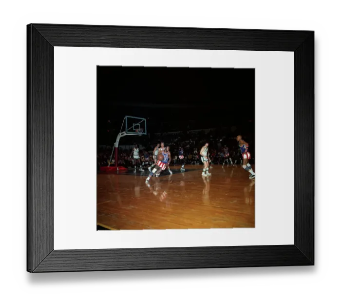 Framed Print : Harlem Globetrotters Against Boston Shamrocks Framed Print : Harlem Globetrotters Against Boston Shamrocks