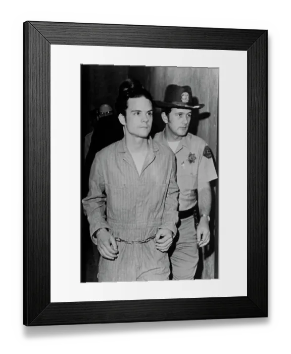 Framed Print : Serial Killer Herbert Mullin Framed Print : Serial Killer Herbert Mullin