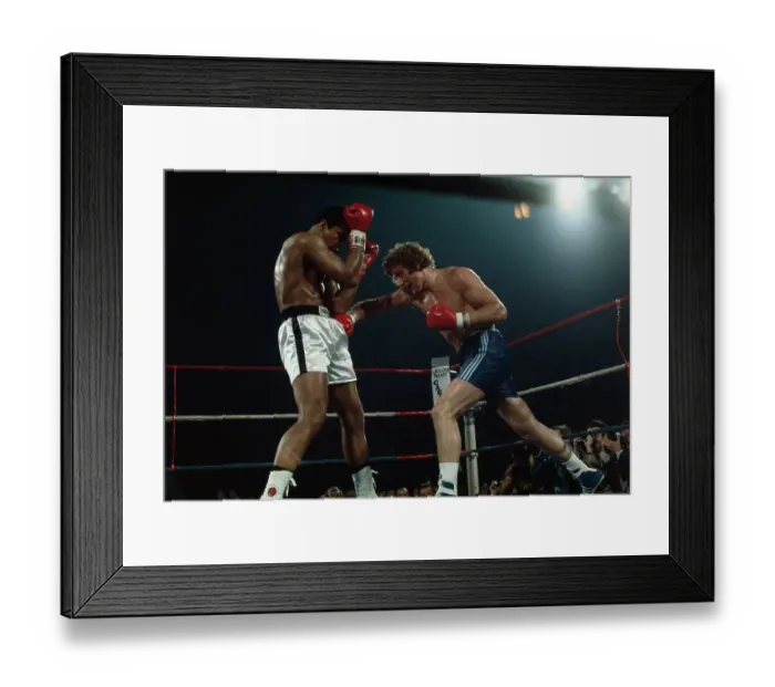 Framed Print : Muhammad Ali and Joe Bugner During Bout Framed Print : Muhammad Ali and Joe Bugner During Bout
