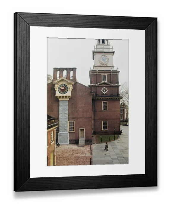 Framed Print : The Great Clock, Independence Hall, Philadelphia Framed Print : The Great Clock, Independence Hall, Philadelphia