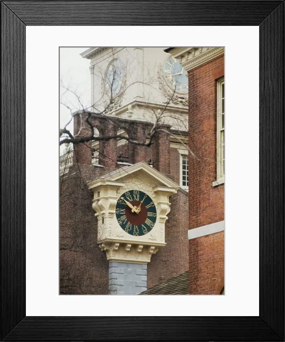Framed Print : The Great Clock, Independence Hall, Philadelphia Framed Print : The Great Clock, Independence Hall, Philadelphia