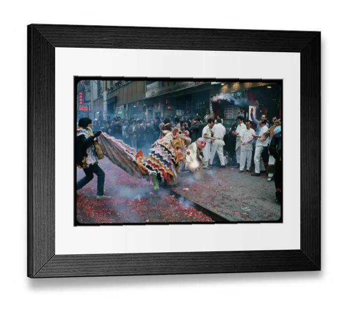 Framed Print : Chinatown Celebration for Year of the OX Framed Print : Chinatown Celebration for Year of the OX