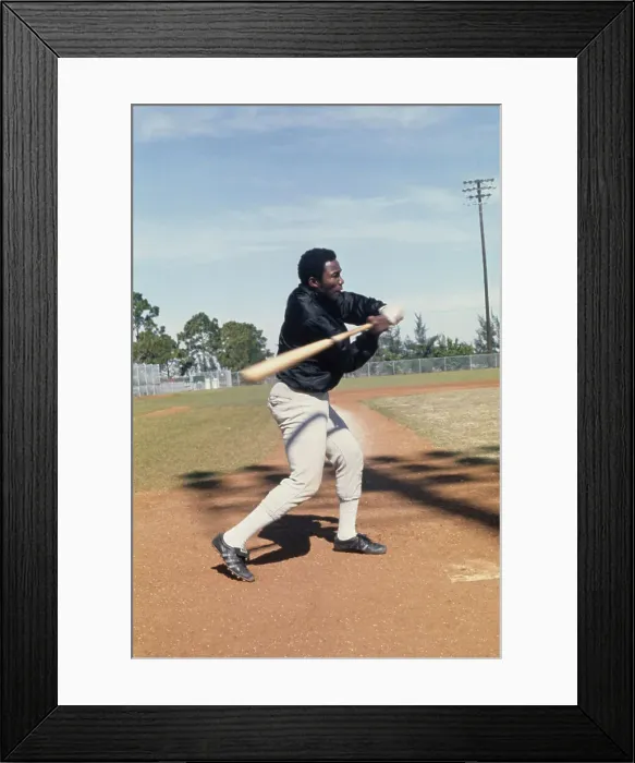 Framed Print : Pittsburgh Pirates Catcher Manny Sanguillen Swings A Bat During Pre-Spring Training Warmup Here Framed Print : Pittsburgh Pirates Catcher Manny Sanguillen Swings A Bat During Pre-Spring Training Warmup Here