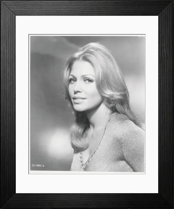 Framed Print : Portrait of Margaret Blye Framed Print : Portrait of Margaret Blye