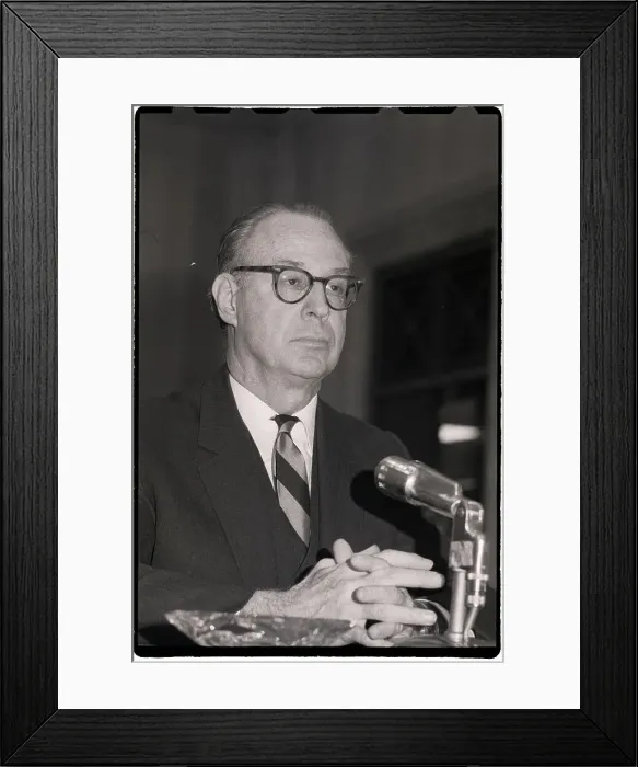 Framed Print : John Irwin Seated Before Committee Framed Print : John Irwin Seated Before Committee