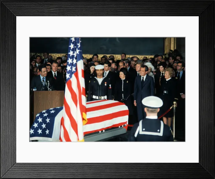 Framed Print : Ceremony For Lyndon B. Johnson Framed Print : Ceremony For Lyndon B. Johnson
