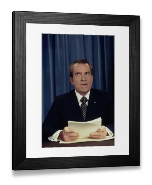 Framed Print : President Nixon Framed Print : President Nixon