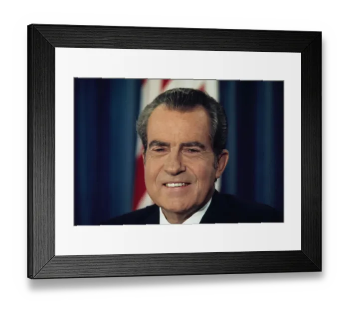 Framed Print : President Nixon Framed Print : President Nixon