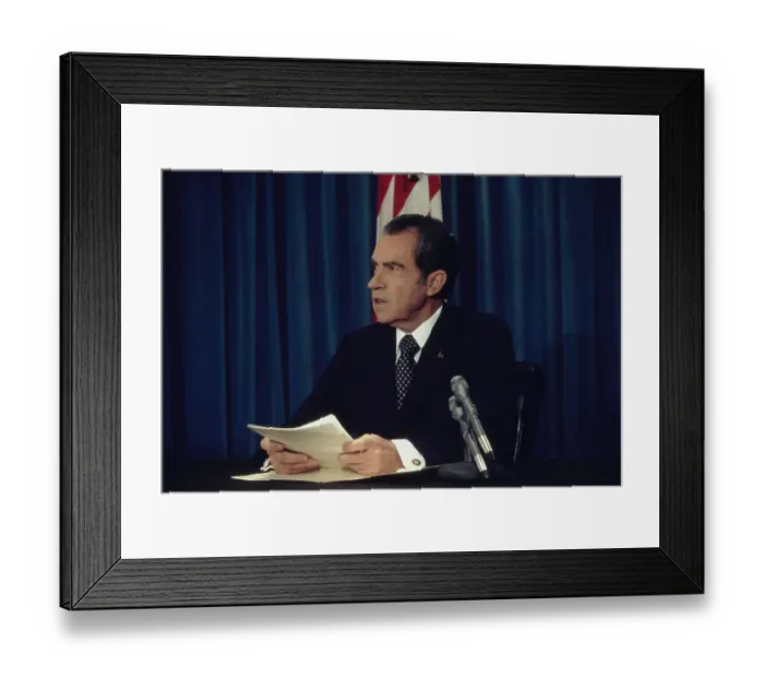 Framed Print : President Nixon Framed Print : President Nixon