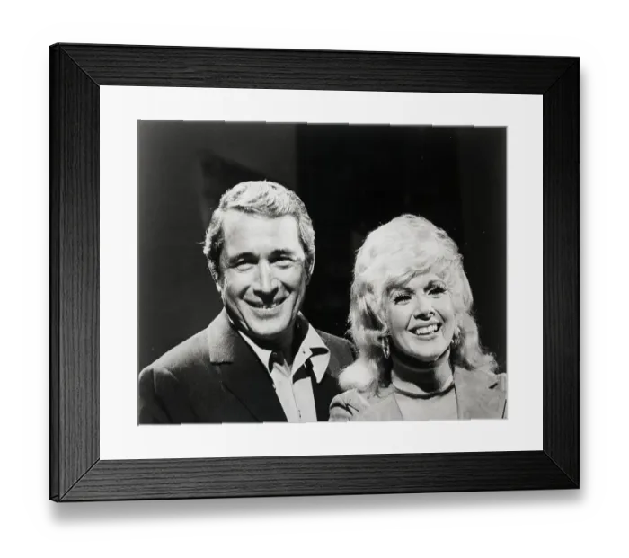 Framed Print : Perry Como and Connie Stevens