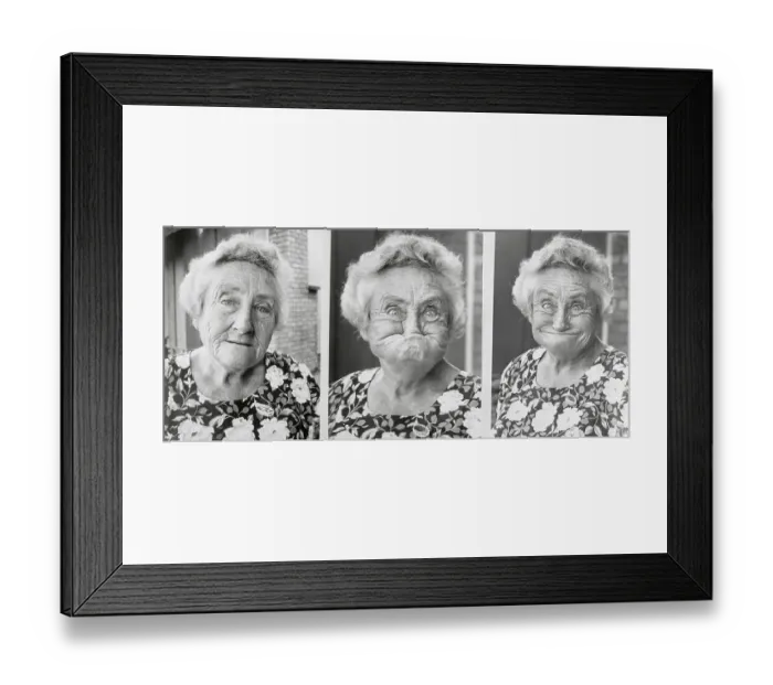 Framed Print : Frances Sayers Making Unusual Faces Framed Print : Frances Sayers Making Unusual Faces