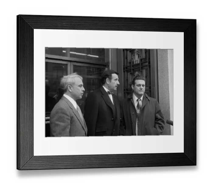 Framed Print : Two Involved In Watergate