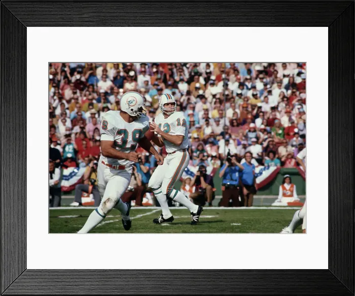 Framed Print : Bob Griese and Larry Csonka During Super Bowl Framed Print : Bob Griese and Larry Csonka During Super Bowl
