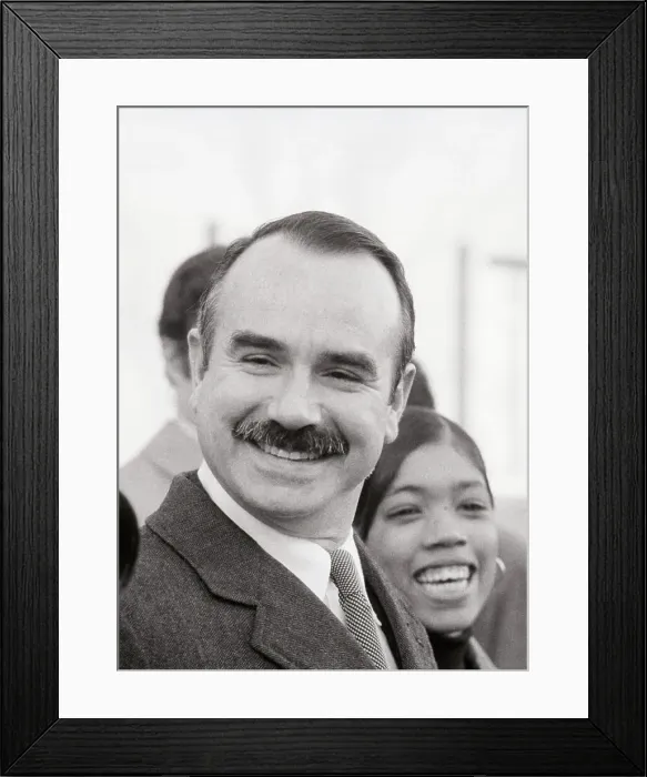 Framed Print : G. Gordon Liddy at Watergate Trial Framed Print : G. Gordon Liddy at Watergate Trial