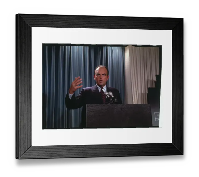 Framed Print : John Ehrlichman Addressing Congress Framed Print : John Ehrlichman Addressing Congress