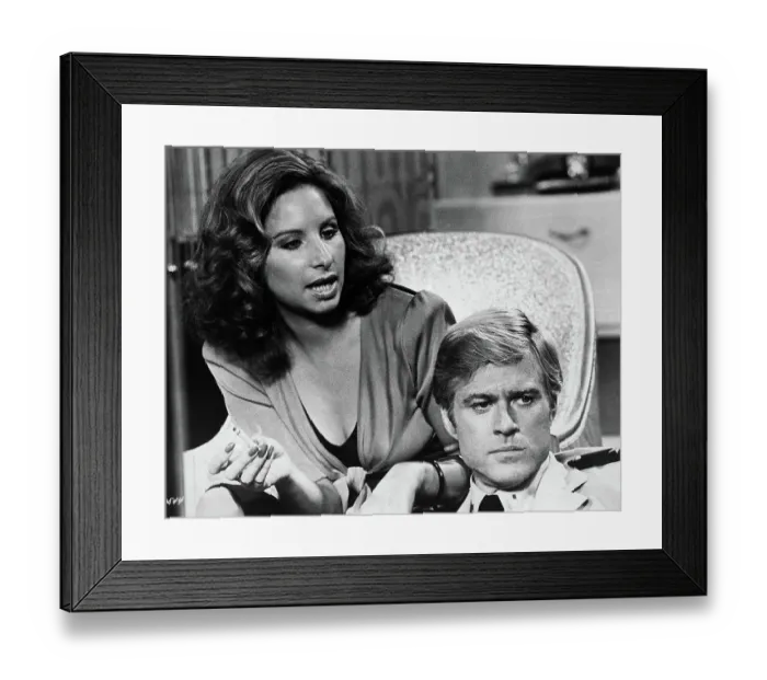 Framed Print : B Streisand / R Redford In The Way We Were Framed Print : B Streisand / R Redford In The Way We Were