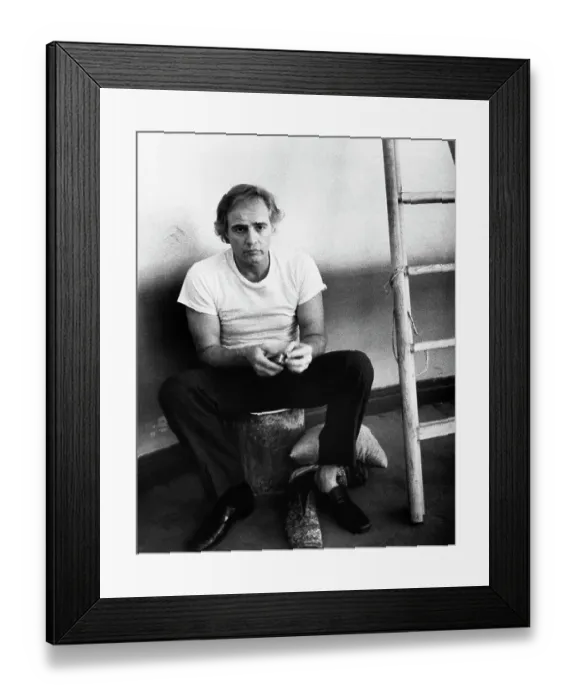 Framed Print : Marlon Brando in Last Tango in Paris Framed Print : Marlon Brando in Last Tango in Paris