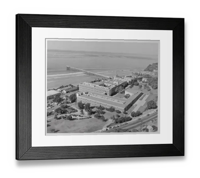 Framed Print : Scrips Institute of Oceanography Framed Print : Scrips Institute of Oceanography