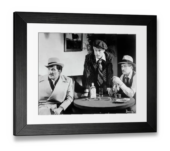 Framed Print : Cast of The Sting Framed Print : Cast of The Sting