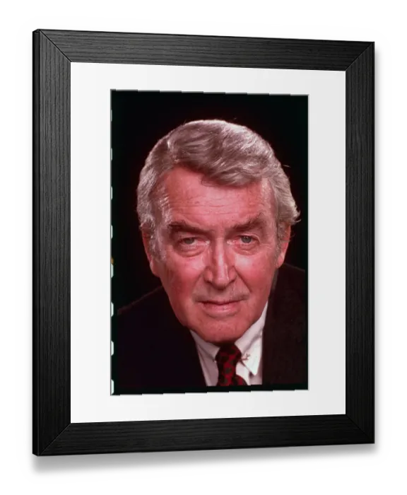 Framed Print : Portrait of James Stewart