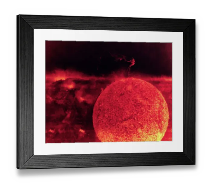 Framed Print : Solar Eruption on the Sun Framed Print : Solar Eruption on the Sun