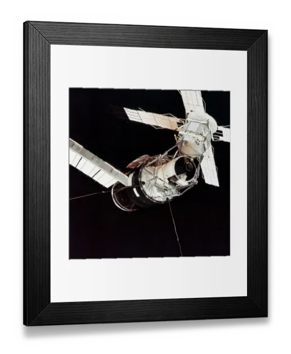 Framed Print : View of Skylab Space Station in Orbit Framed Print : View of Skylab Space Station in Orbit