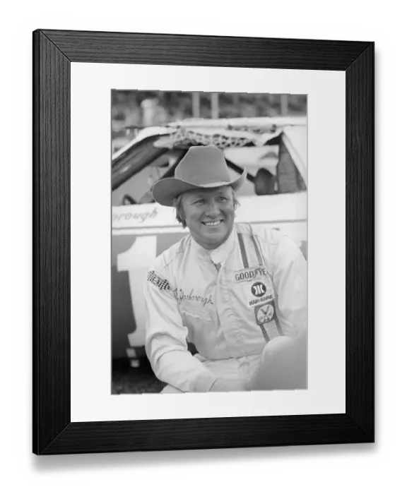 Framed Print : Race Car Driver Cale Yarborough Framed Print : Race Car Driver Cale Yarborough