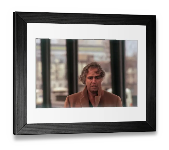 Framed Print : Portrait of Marlon Brando Framed Print : Portrait of Marlon Brando