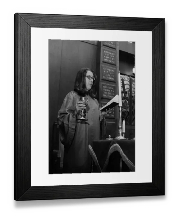 Framed Print : Portrait of Sally Priesand Framed Print : Portrait of Sally Priesand
