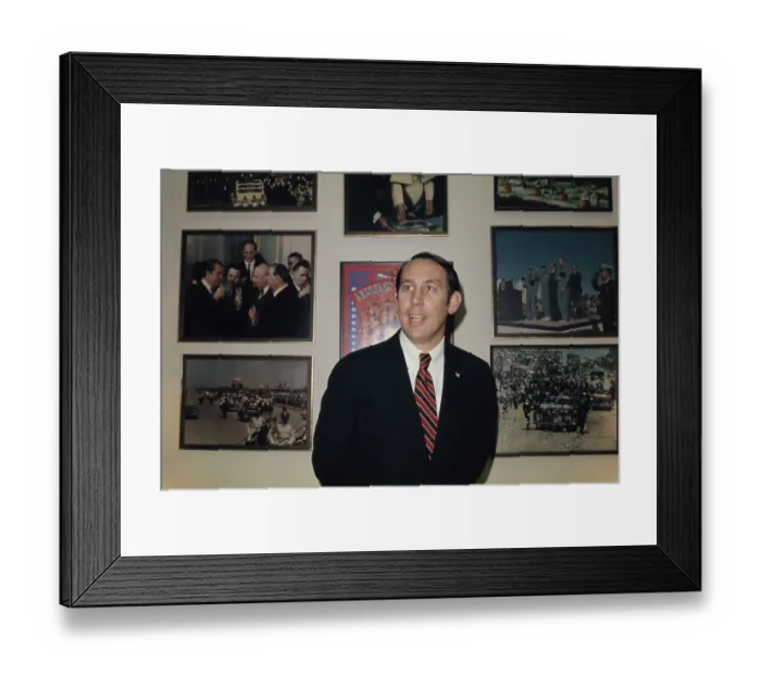 Framed Print : White House Aide Ronald Walker Framed Print : White House Aide Ronald Walker