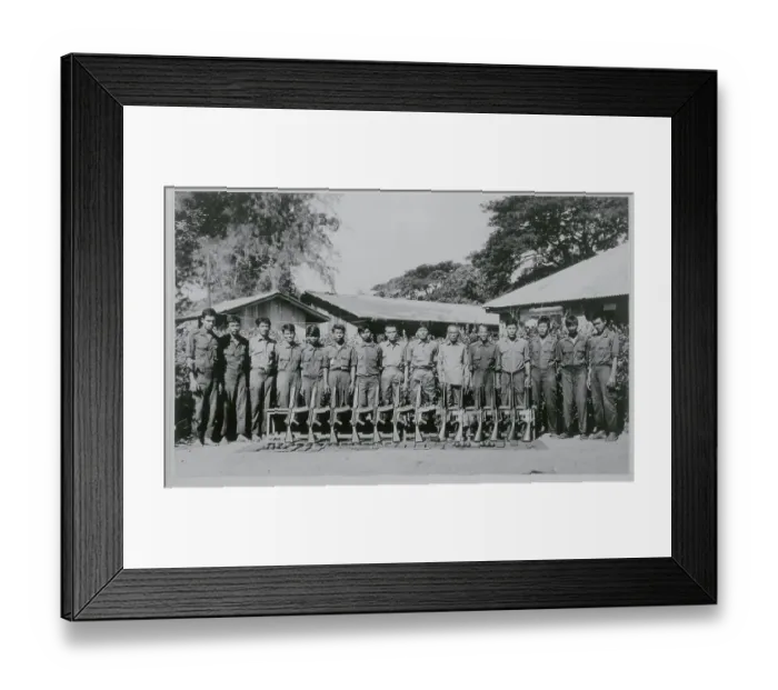 Framed Print : Thai Rebels Posing for Camera Framed Print : Thai Rebels Posing for Camera