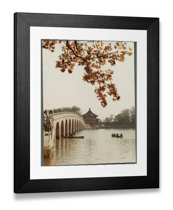 Framed Print : Seventeen Arch Bridge Framed Print : Seventeen Arch Bridge