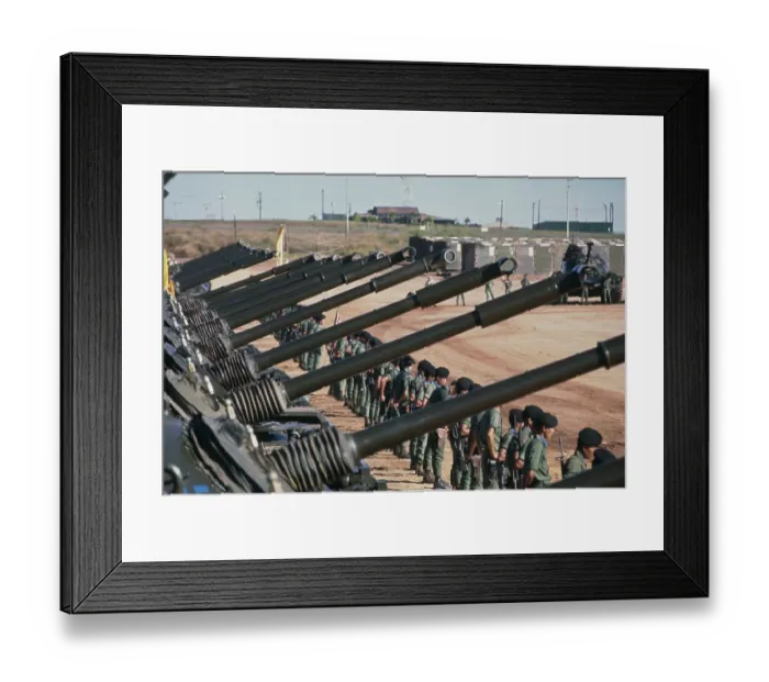 Framed Print : 22nd Tank Squadron Framed Print : 22nd Tank Squadron