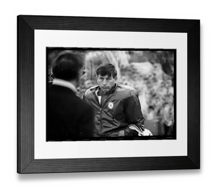 Framed Print : Quarterback Johnny Unitas After His Last Game as a Colt Framed Print : Quarterback Johnny Unitas After His Last Game as a Colt