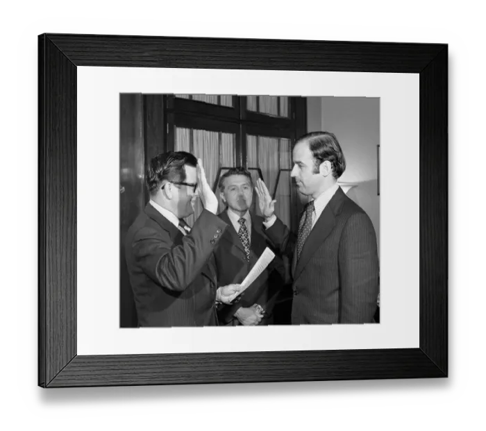 Framed Print : Joseph Biden