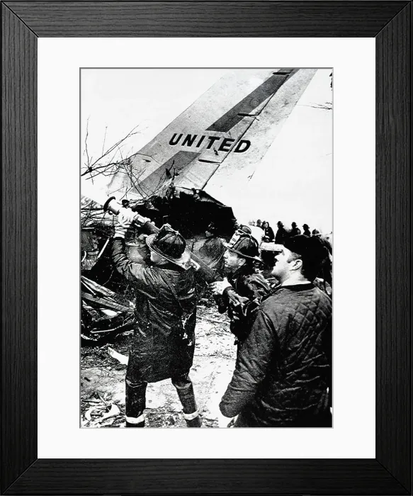 Framed Print : United Airlines Flight 553 Crash Framed Print : United Airlines Flight 553 Crash