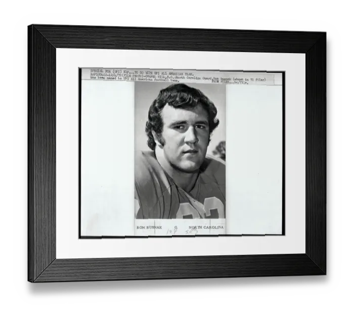 Framed Print : Portrait of Ron Rusnak