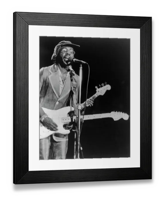 Framed Print : Curtis Mayfield Performing Framed Print : Curtis Mayfield Performing
