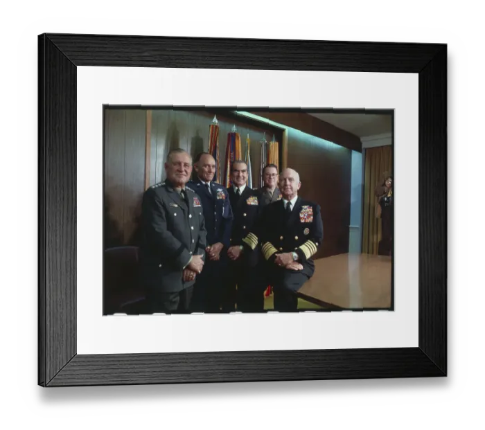 Framed Print : Group Portrait of Joint Chiefs of Staff Framed Print : Group Portrait of Joint Chiefs of Staff
