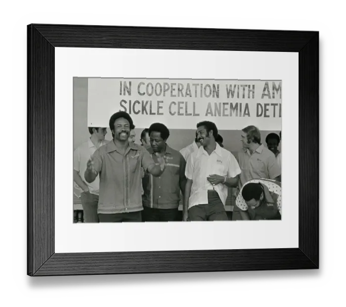 Framed Print : Frank Robinson, Hank Aaron and Billy Williams Clowning Around Before Bowling Tournament Framed Print : Frank Robinson, Hank Aaron and Billy Williams Clowning Around Before Bowling Tournament