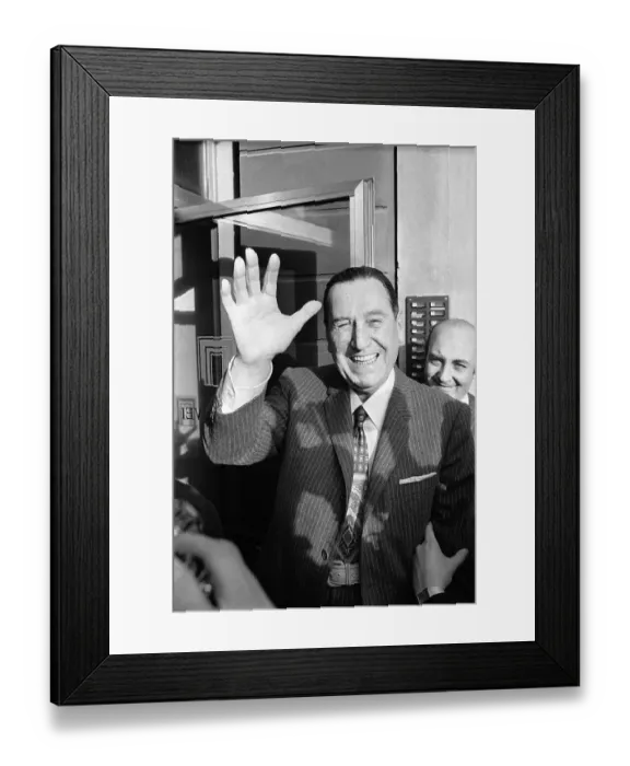 Framed Print : Former Argentine Dictator Juan Peron Framed Print : Former Argentine Dictator Juan Peron