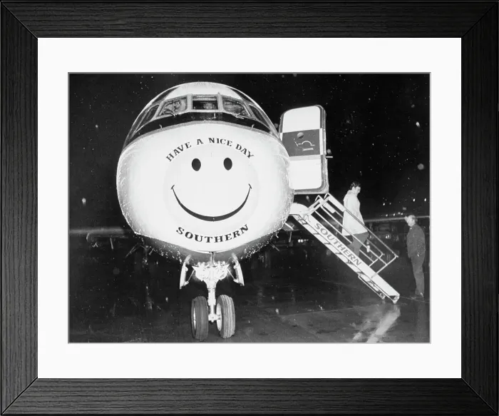 Framed Print : Hijacked DC9 Framed Print : Hijacked DC9