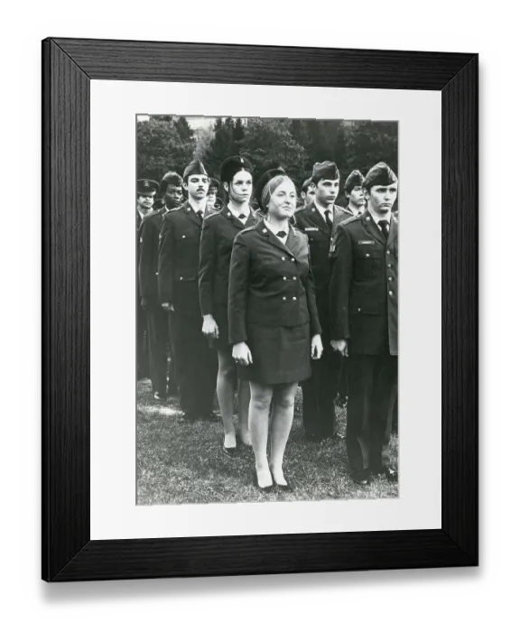 Framed Print : First Female Air Force Cadets Framed Print : First Female Air Force Cadets