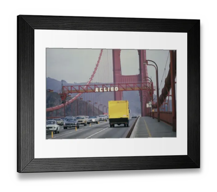 Framed Print : Travelling Bridges Framed Print : Travelling Bridges