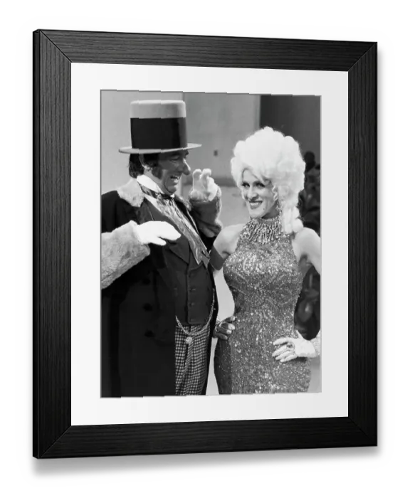 Framed Print : Richard Dawson and Ruth Buzzi Paying Tribute Framed Print : Richard Dawson and Ruth Buzzi Paying Tribute