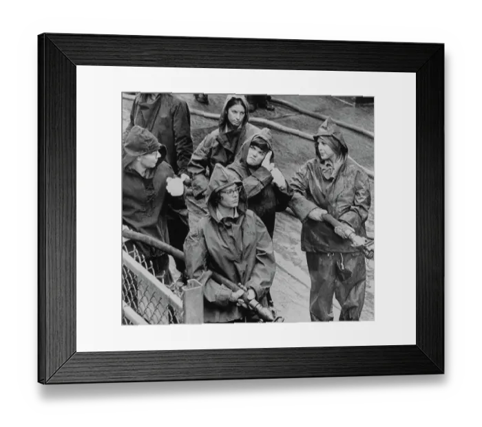 Framed Print : Not Yet Ready for a Fire